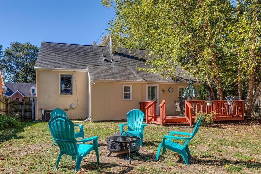 Lg Central Location Free Parking Fenced Yard Fire-Pit Richmond Exterior foto